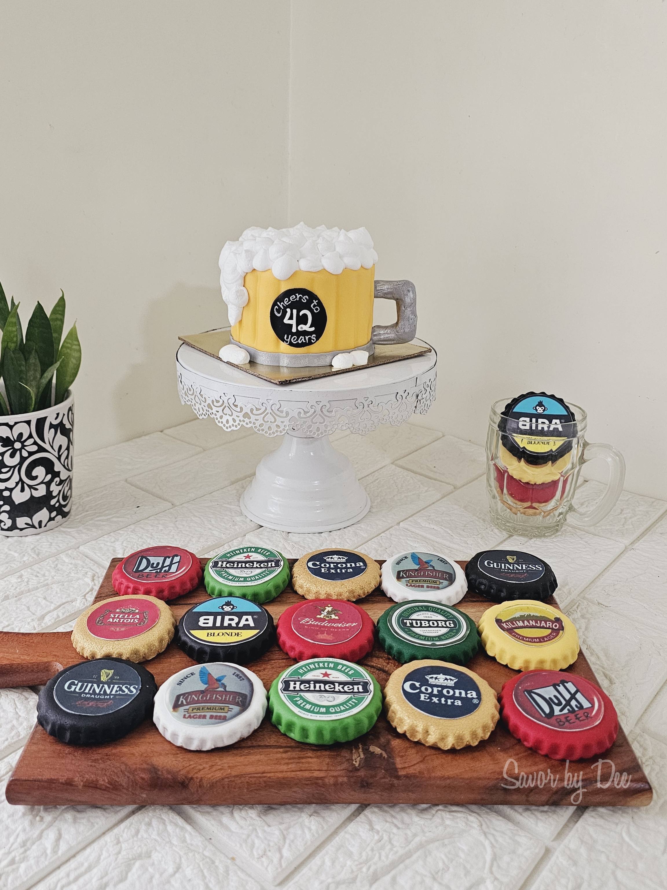Custom Cookie and cake set