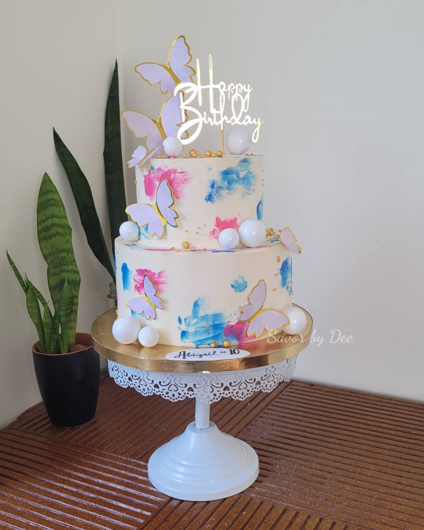 Tier cakes 12